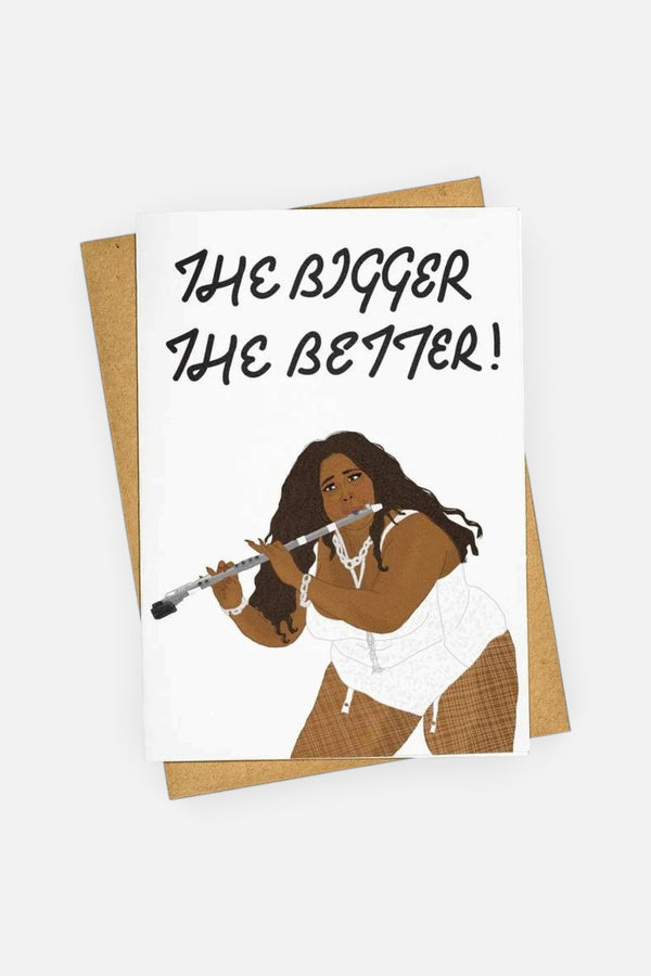 Lizzo The Bigger The Better Card