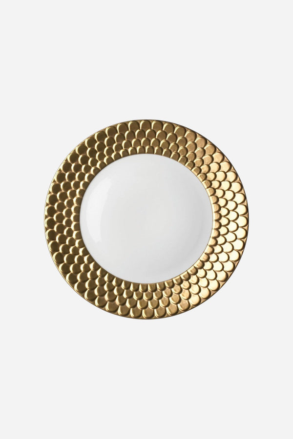 L'Objet Aegean Dinner Plate in Gold