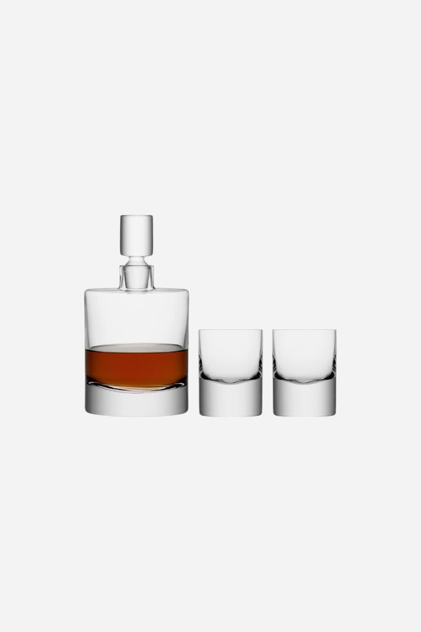 LSA International Boris Whiskey Set Clear