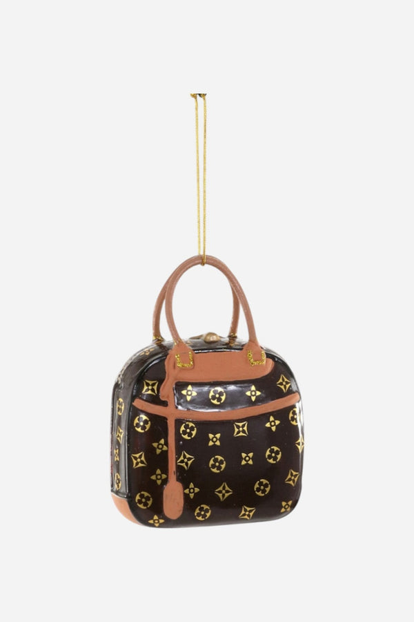 Luxury Handbag Brown Ornament