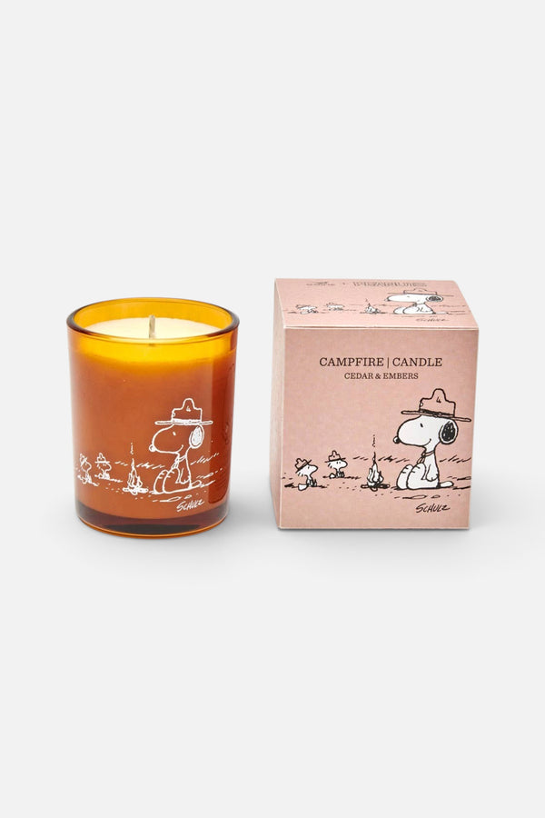 Magpie Peanuts Candle in Campfire Embers