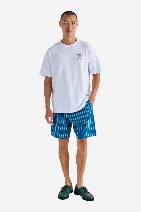 Malbon Golf Tonino Hybrid Short Printed in Ocean