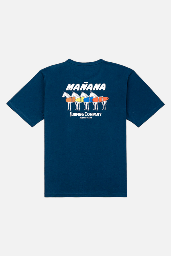 Manana Men's Four Horses Tee