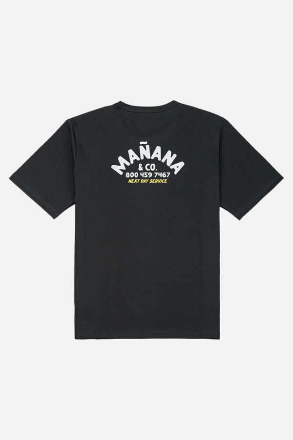 Manana Men's Shop Tee in Black