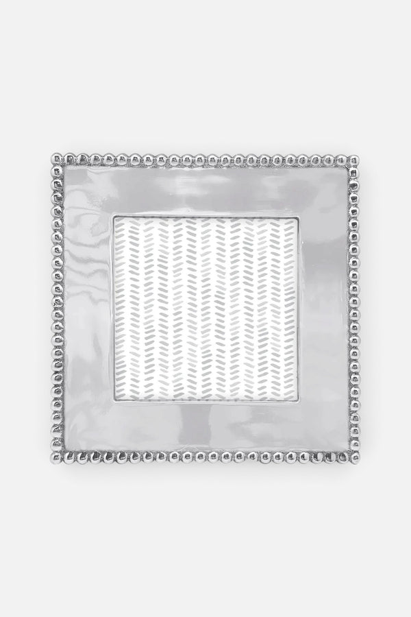 Mariposa Beaded 4X4 Engravable Frame