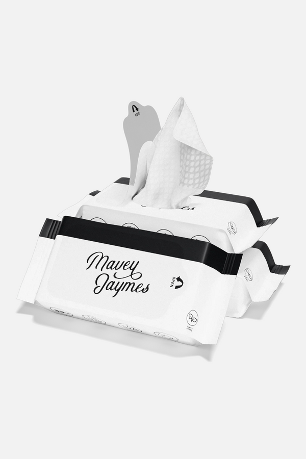 Mavey James Kid's Travel Wipes 8 Pack