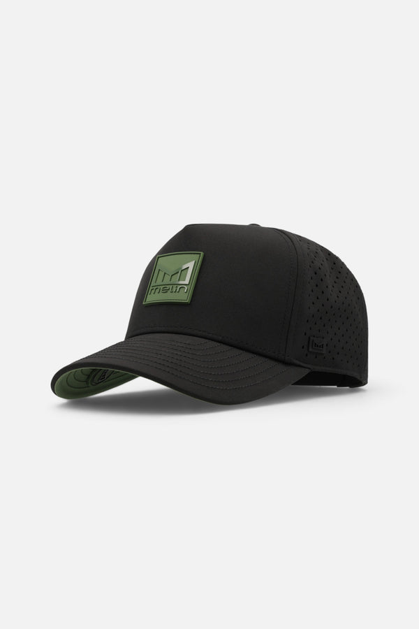 Melin Odysea Stacked Hydro Hat in Black Forest