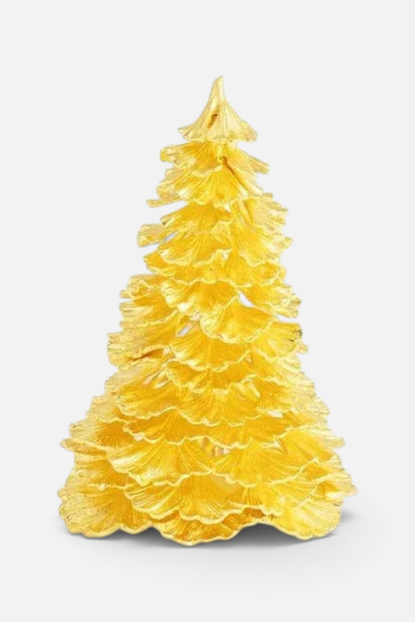 Michael Aram Ginkgo Christmas Tree in Gold, Medium