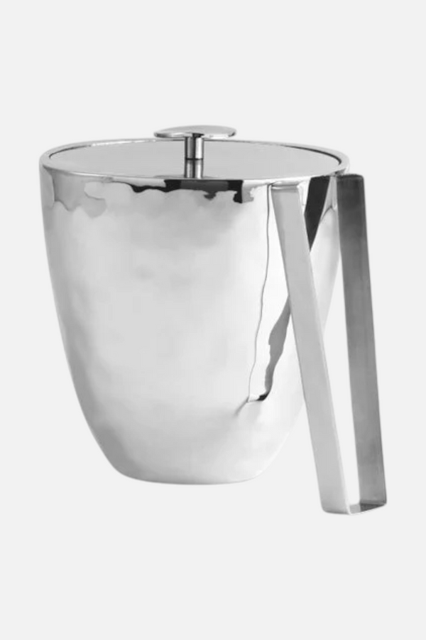 Michael Aram Reflective Ice Bucket with Tongs