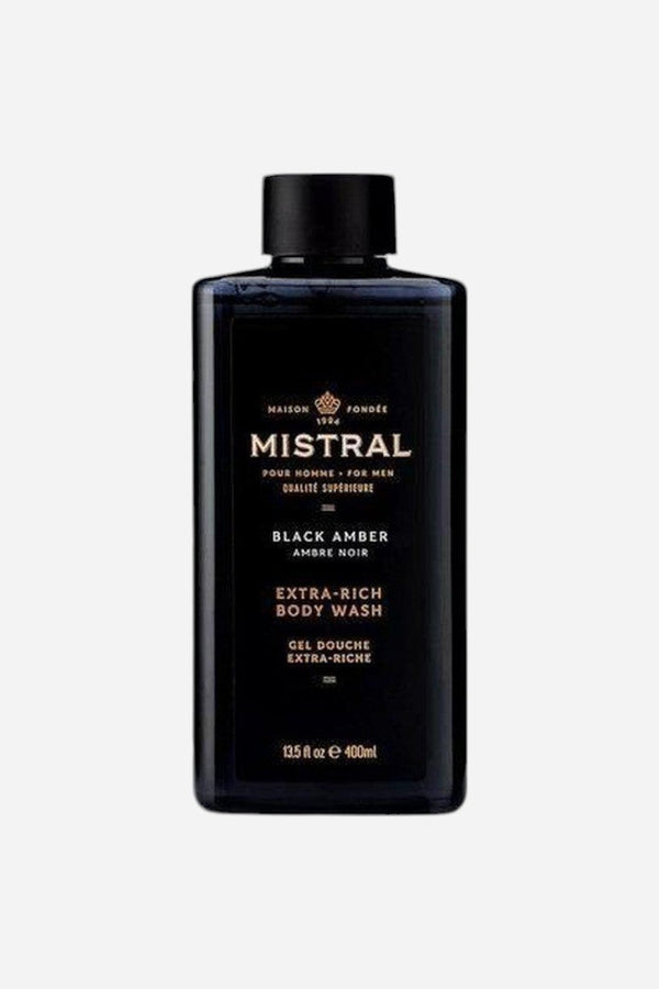 Mistral Black Amber Body Wash