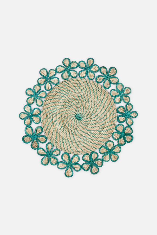Mode Living Lanai Placemat In Green/Teal