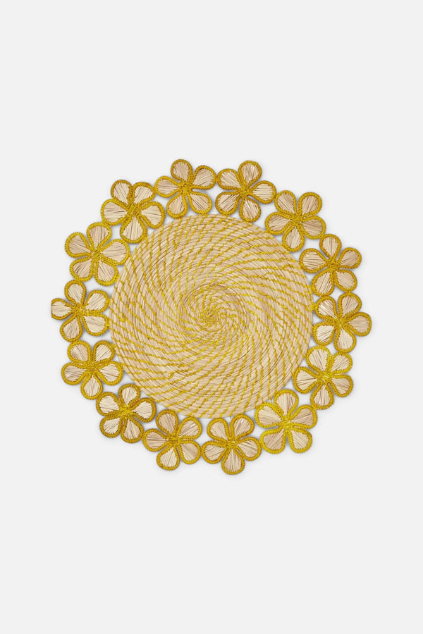 Mode Living Lanai Placemat In Yellow