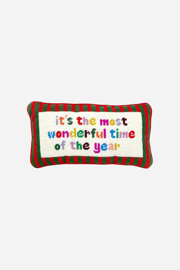 Most Wonderful Time Of The Year Pillow