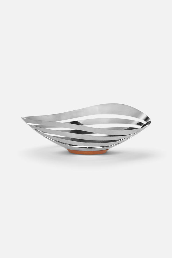 Nambe Pulse Bread & Fruit Bowl