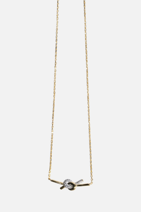 Native Gem Love Knot Necklace Duo