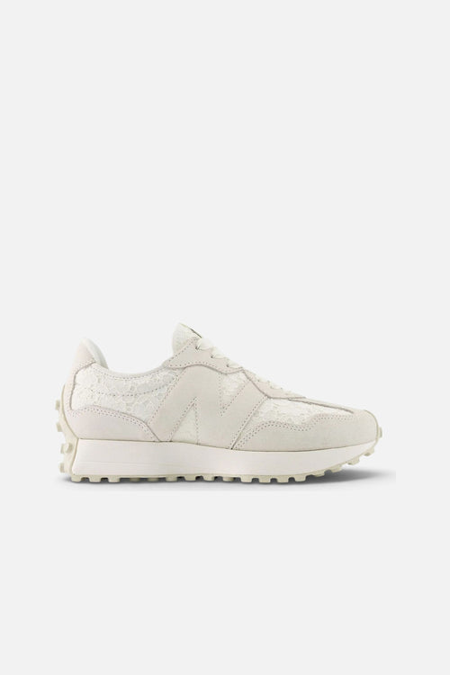 New Balance Women's 327 Sneaker in Sea Salt – side view