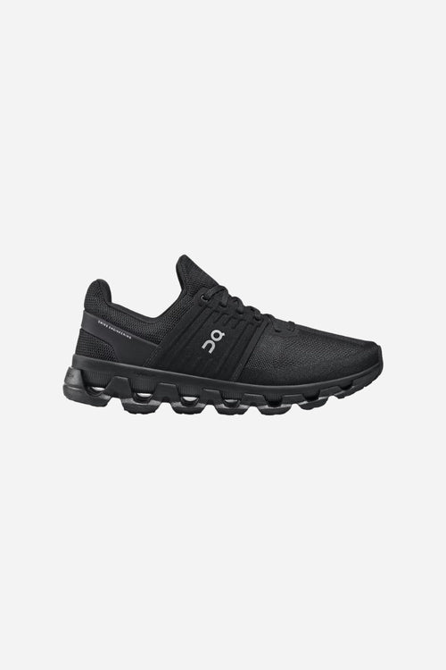 On Running Women's Cloudswift 3 AD in All Black – front view