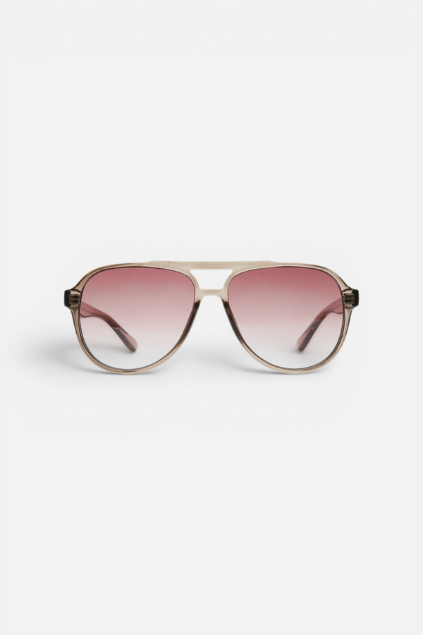 Otra Eyewear Stevie Sunglasses in Transition Olive/Brown Fade