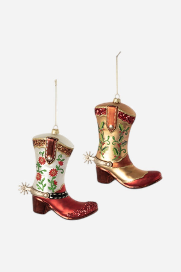 Oversized Western Boot Ornament