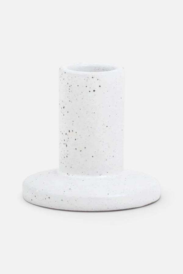 Paddywax Ceramic Taper Candle Holder, 2.9"