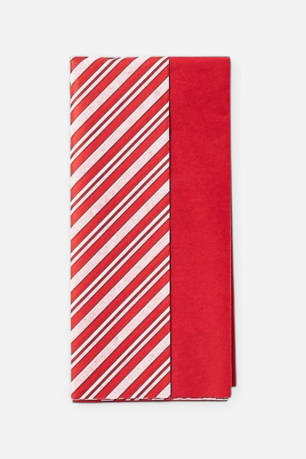 Paper Source Peppermint and Red Tissue Paper