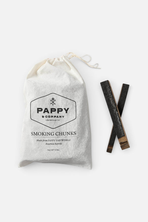 Pappy & Company Bourbon Barrel Stave Smoking Chunks
