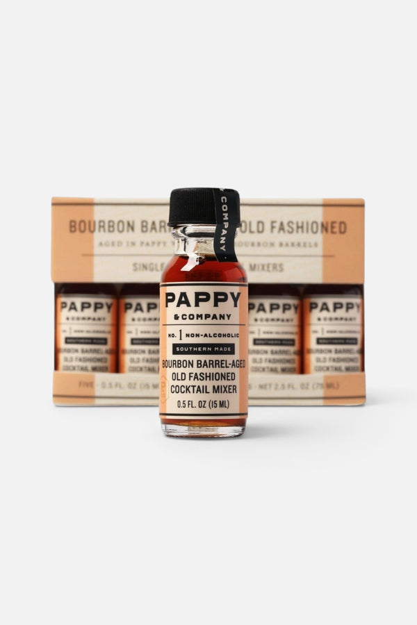 Pappy & Company Old Fashioned Mix Single Serve 5-Pack