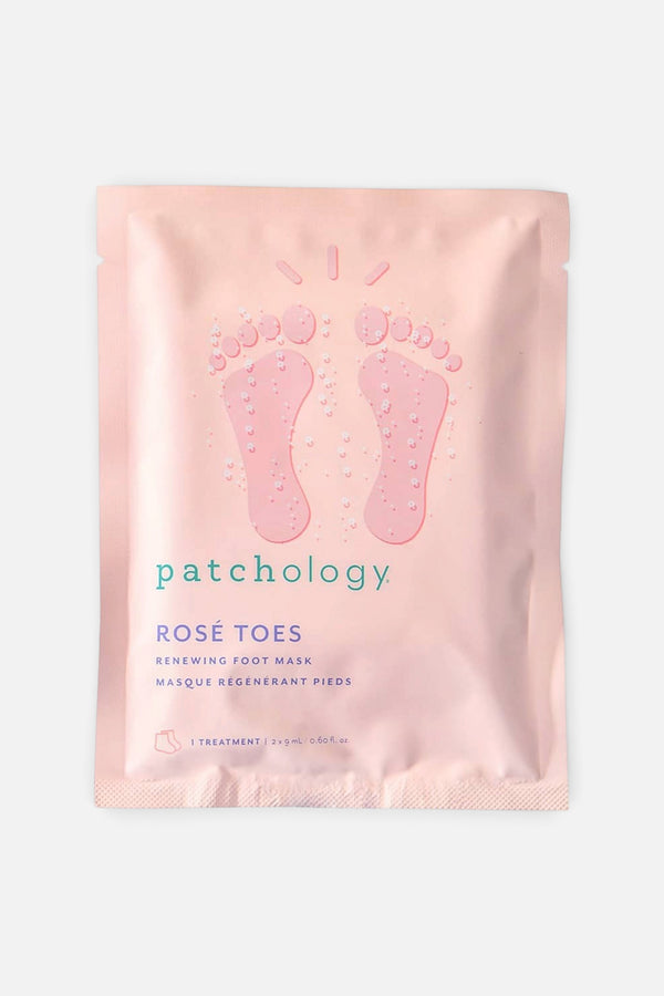 Patchology Rosé Toes Renewing Foot Mask