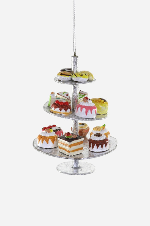 Patisserie Tiered Tray Ornament