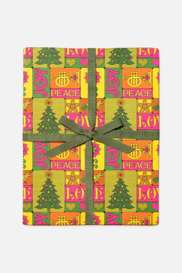 Peace Love Joy Wrapping Paper