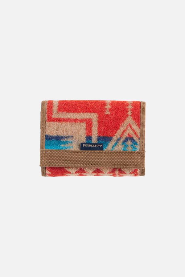 Pendleton Harding Trifold Wallet in Chili Red