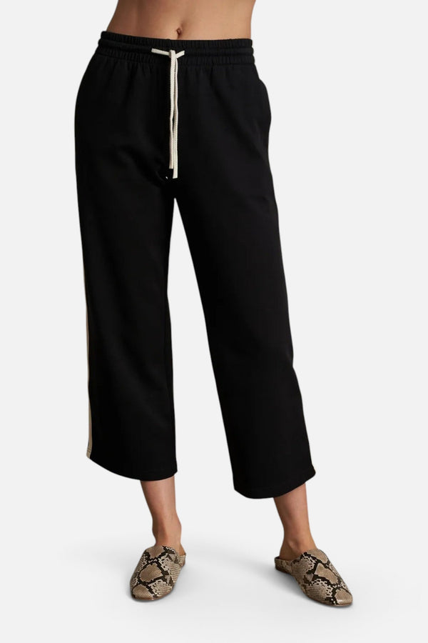 Perfect White Tee Claud Track Pant in True Black
