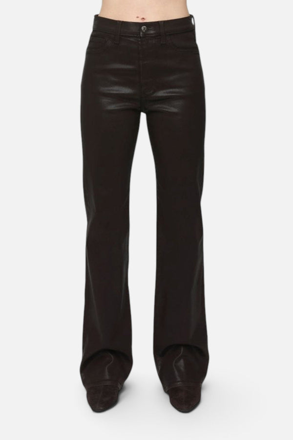 Pistola Evie High Rise Slim Boot in Coated Mocha