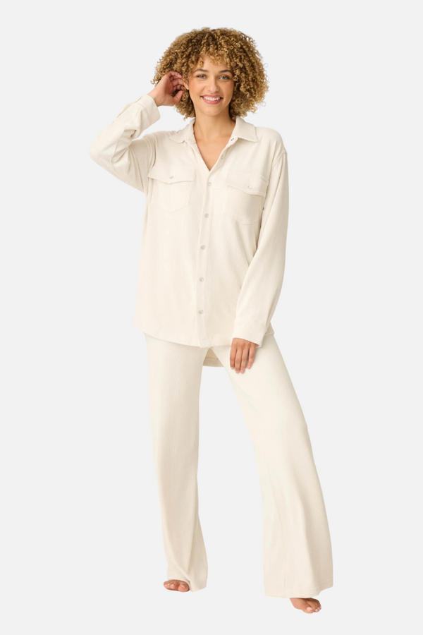 PJ Salvage Craving Corduroy Pant in Natural