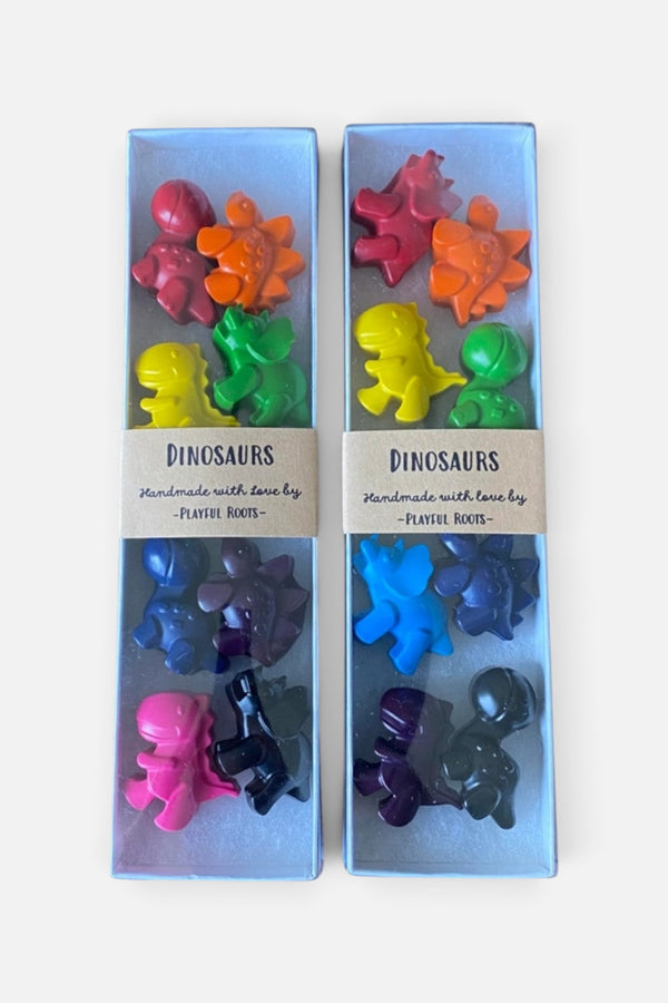 Playful Roots Dinosaur Crayon Gift Set