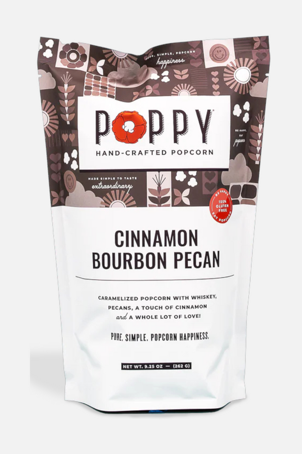 Poppy Popcorn Cinnamon Bourbon Pecan