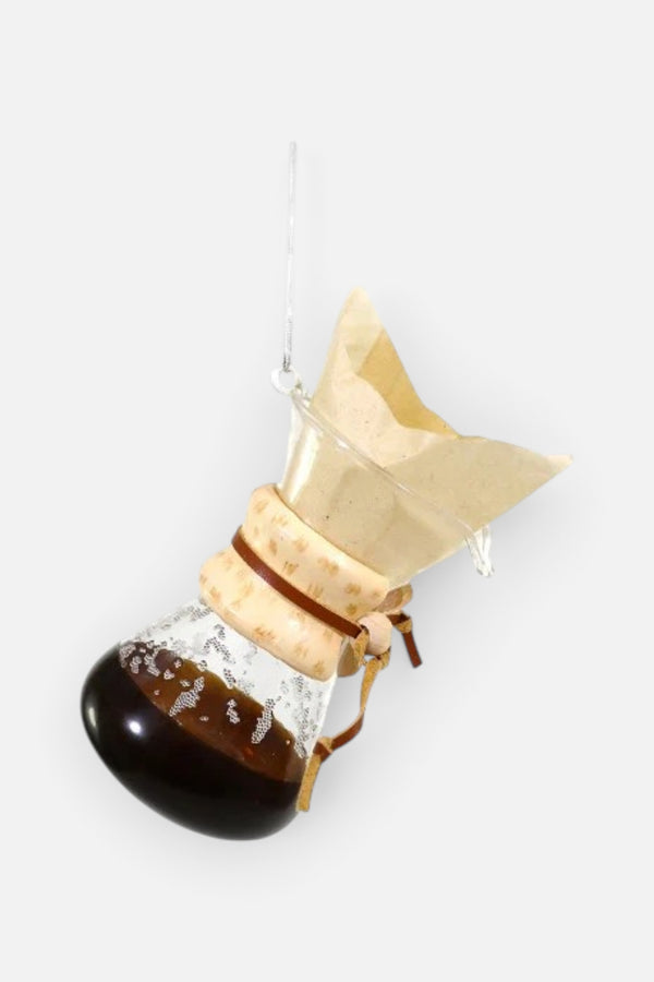Pour Over Coffee Maker Ornament