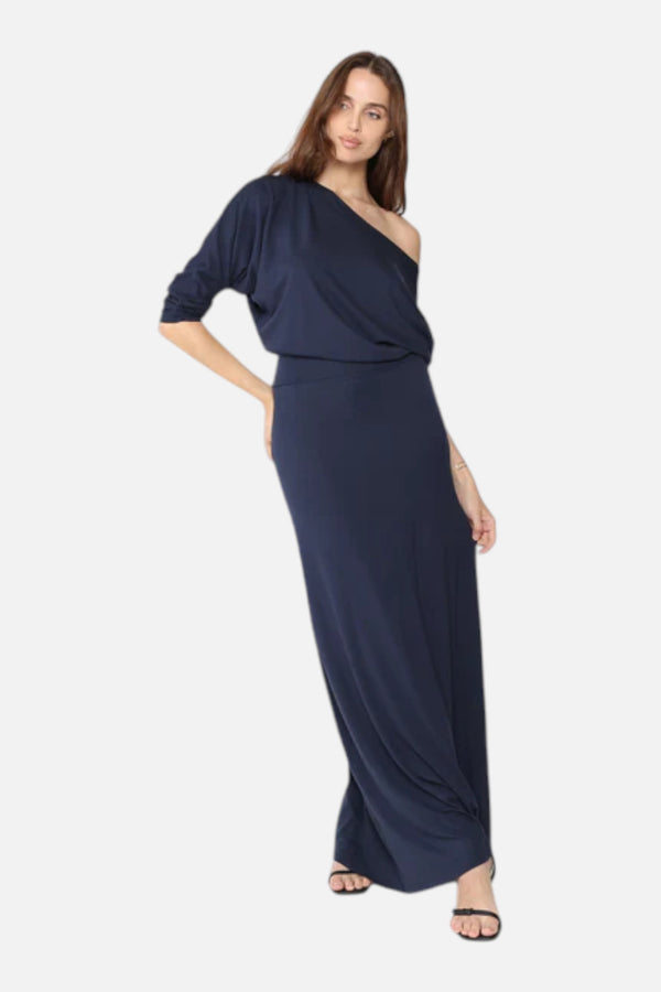 Ripley Rader Jersey Cool Girl Dress in Navy
