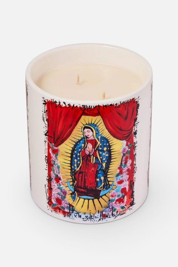 Saint Candles Virgin Mary Apparition Collector's Edition x Louis Carreon Candle