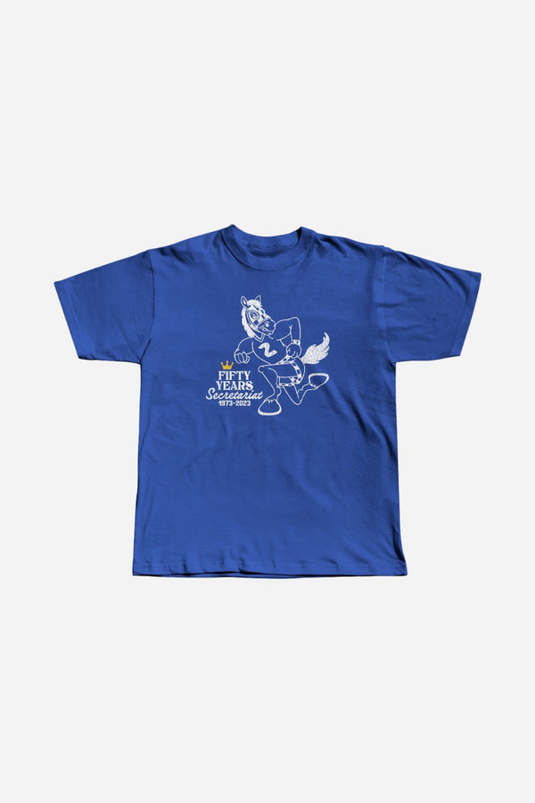 Secretariat Big Red Short Sleeve in Royal Blue