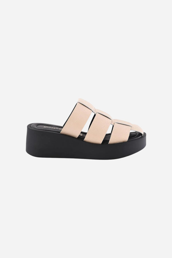 Seychelles High Standard Platform Mule in Off White