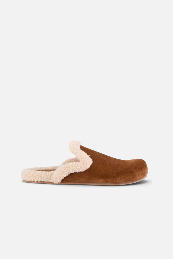 Seychelles Women's Atwater Mule in Tan Suede