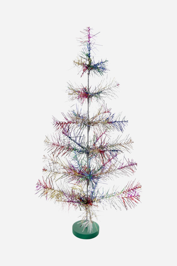Shaggy Mylar Tree Medium Iridescent