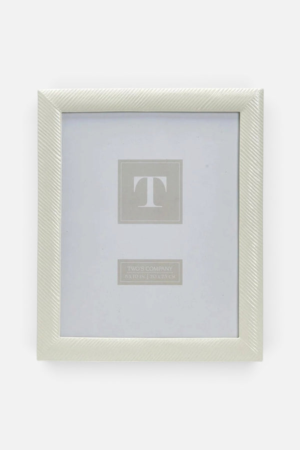 Two's Company Sleek Chic Photo Frame - 8 x 10