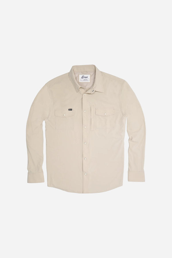 Snaps Clothing Inc. Traveler Long Sleeve in Sand