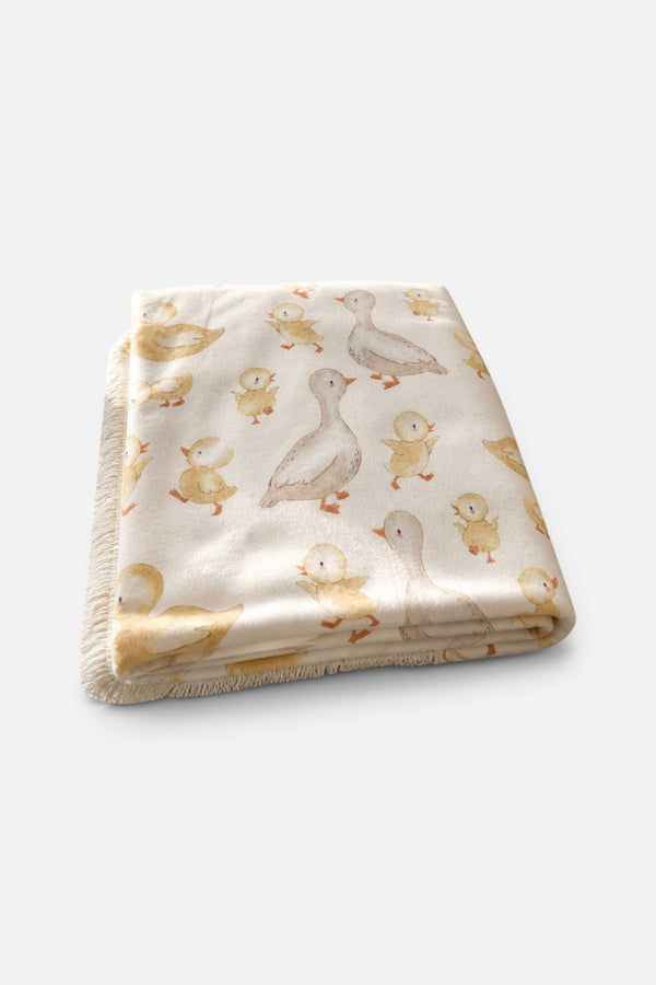 Sofia Toscano Babies Ducks Crib Blanket