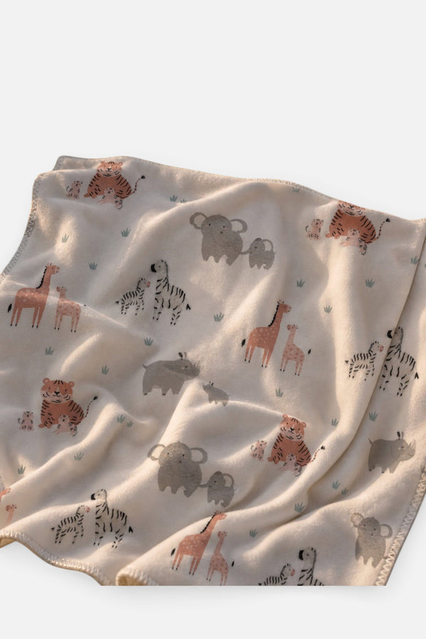 Sofia Toscano Babies Stylised Animals Crib Blanket