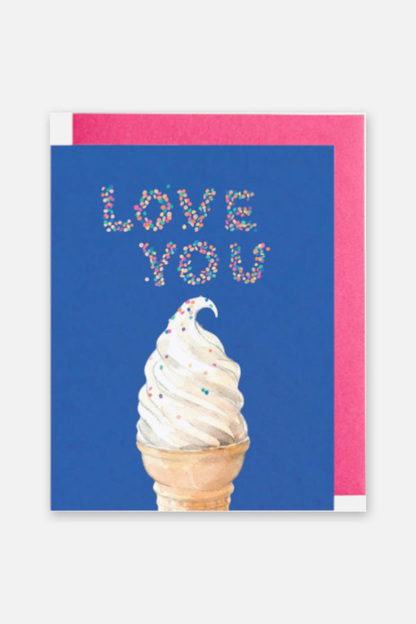 Soft Serve Love You Card