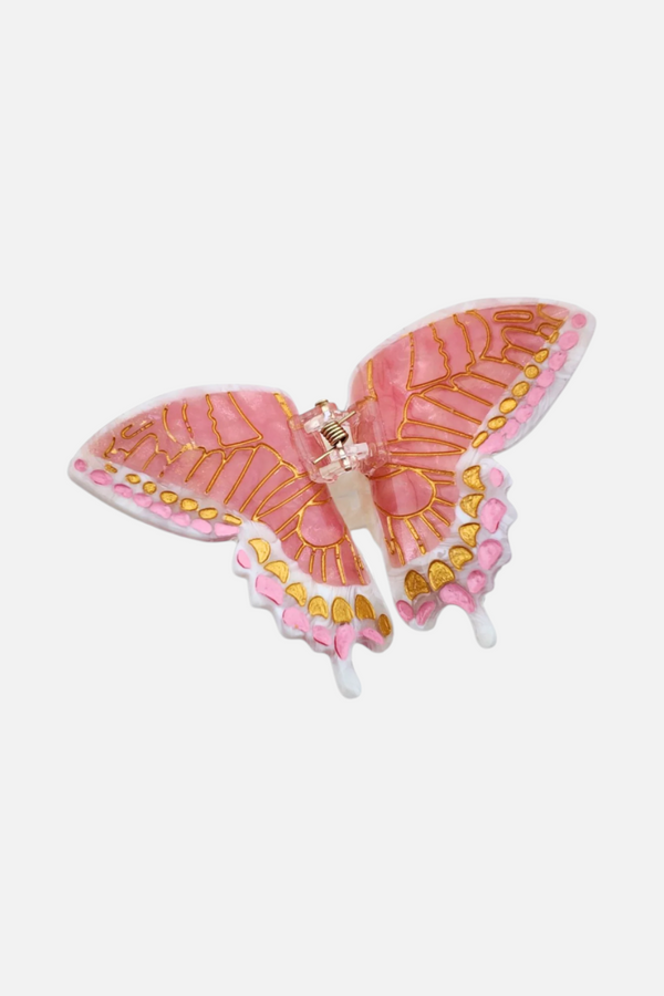 Solar Eclipse Swallowtail Butterfly Hair Claw Clip