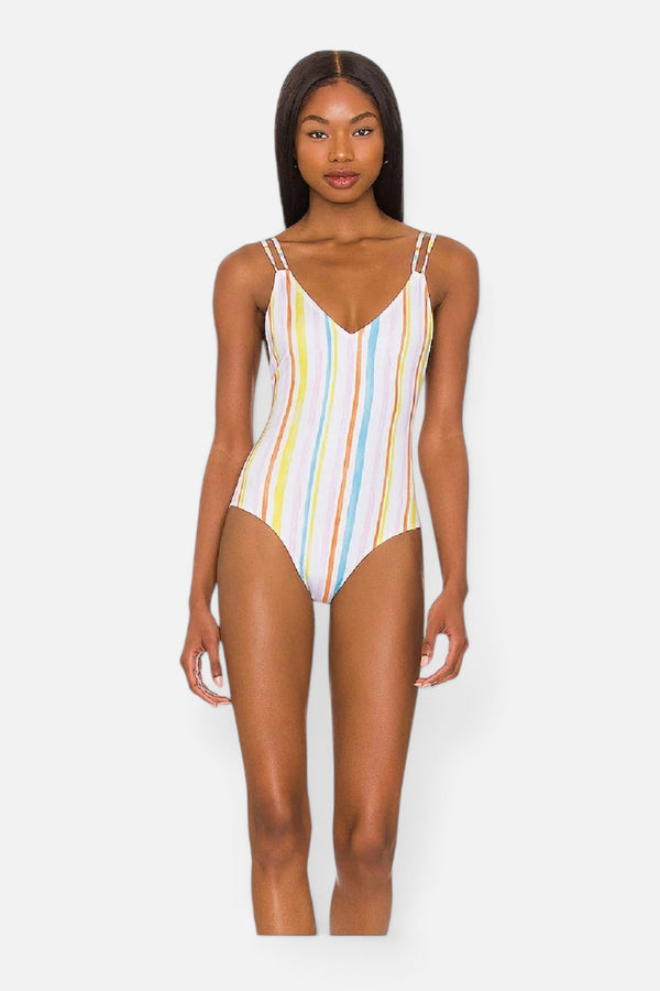 Solid & Striped The Lynn in Watercolor Stripe
